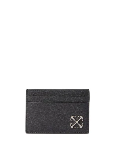 Off-white Wallets In Black