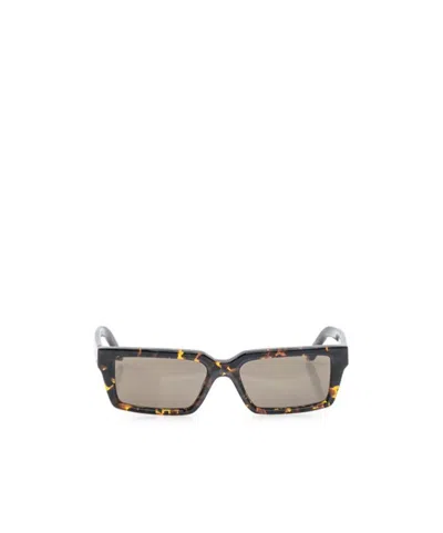 OFF-WHITE OFF-WHITE WARREN RECTANGULAR FRAME SUNGLASSES