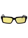 Off-white Chester Rectangular Sunglasses In Yellow