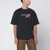 Off-white Cupid Arrow Graphic Short Sleeve T-shirt In Black