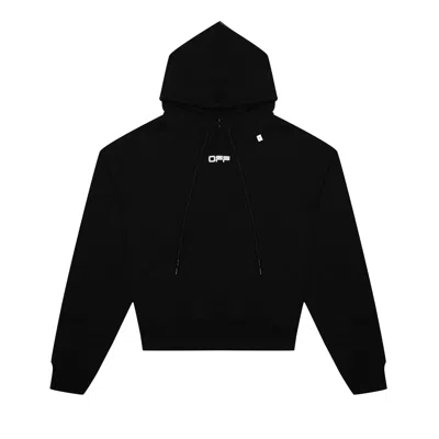 Pre-owned Off-white Wavy Line Logo Hoodie 'black' | Men's Size L