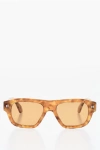 Off-white Wayfarer Providence Sunglasses With Tortoiseshell Frame In Brown