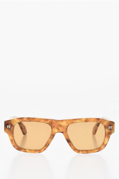 Off-white Wayfarer Providence Sunglasses With Tortoiseshell Frame In Brown