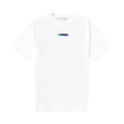 Pre-owned Off-white Weed Arrows Over Skate Tee 'white/green'