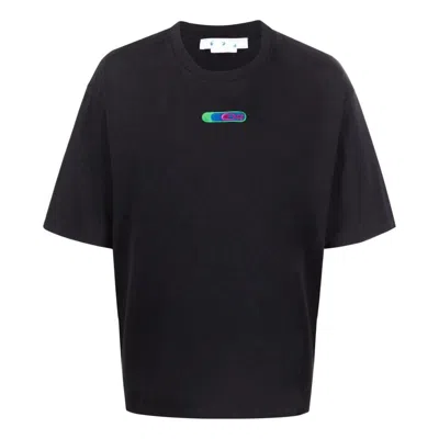 Off-white Weed Arrows Oversized T-shirt 'black Green'