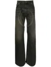 Off-white Off White 'relax Round' Jeans In 褐色