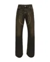 Off-white Off White 'relax Round' Jeans In Black