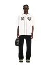 Off-white Baseball Short-sleeved Shirt In White