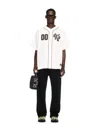 Off-white Baseball Short-sleeved Shirt In White