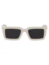Off-white White Acetate  Sunglasses In White