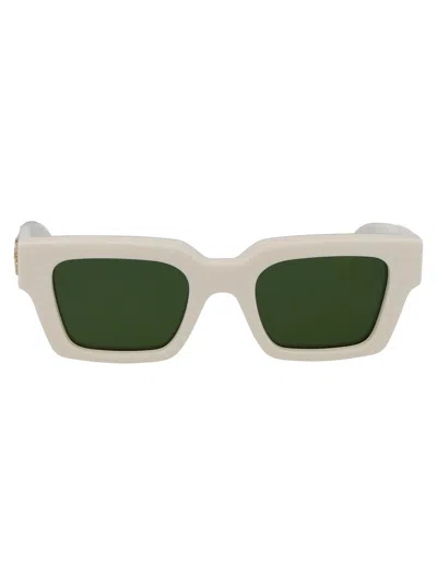 Off-white White Acetate  Sunglasses