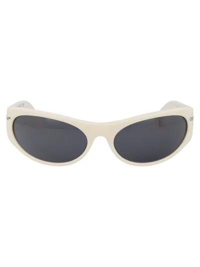 Off-white White Acetate  Sunglasses