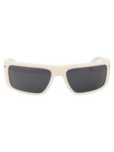 Off-white White Acetate  Sunglasses