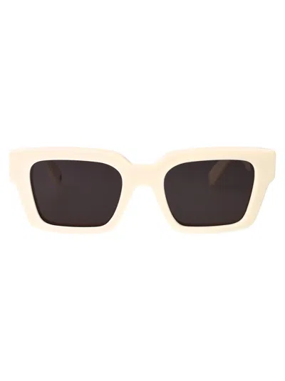 Off-white White Acetate Sunglasses
