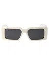 Off-white White Acetate  Sunglasses In Neutral