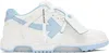 Off-white Off White Men White Leather Out Of Office Sneakers In White Light B