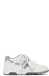 Off-white Out Of Office Low-top Sneakers In White - Light Grey
