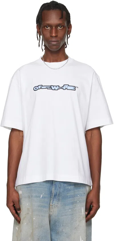 Off-white White Baseball Arrow Skate T-shirt