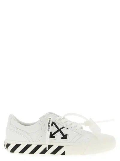 Off-white White Black Logo Sneakers