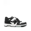 Off-white Off White Out Of Office Leather Sneakers In Multi