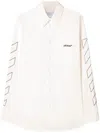 Off-white Off White Men Diag Outl Shirt Jacket