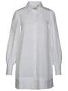 OFF-WHITE OFF-WHITE WHITE COTTON DRESS