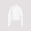 Off-white Off White "shirt With Embroidered Logo Detail In White