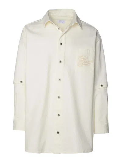 Off-white Off White Embroidered Overshirt