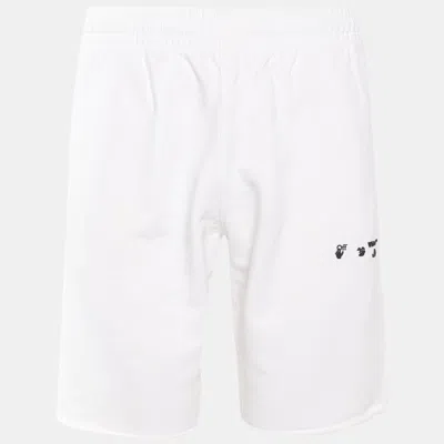 Pre-owned Off-white White Cotton Short S