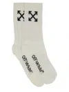 Off-white White Cotton Socks In White