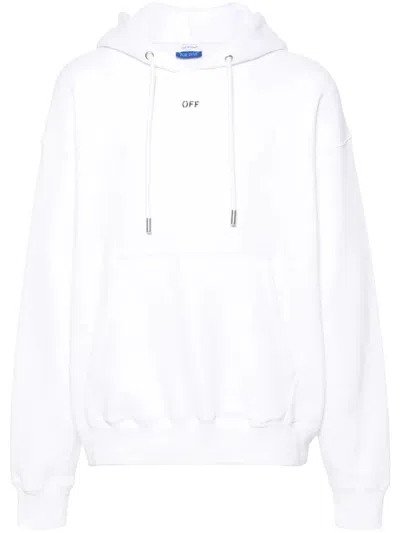 Off-white White Cotton Sweatshirt