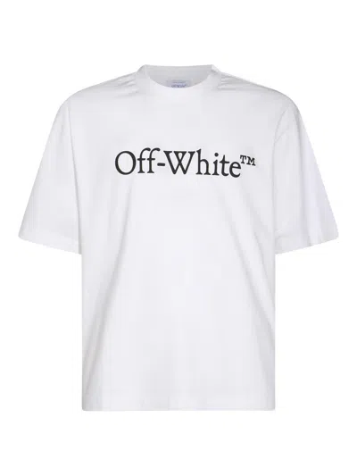 Off-white White Cotton T-shirt