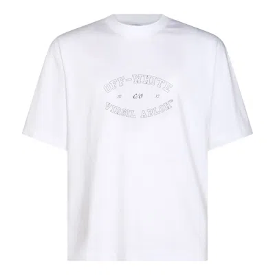 OFF-WHITE OFF-WHITE WHITE COTTON T-SHIRT