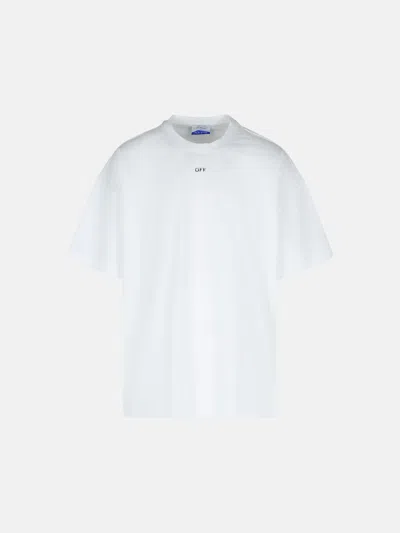 Off-white White Cotton T-shirt