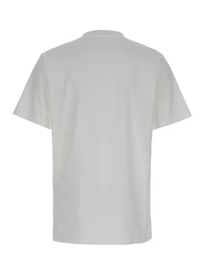 Off-white Off Stamp Slim T-shirt In White/black