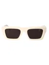 Off-white White Dark Grey Acetate Sunglasses