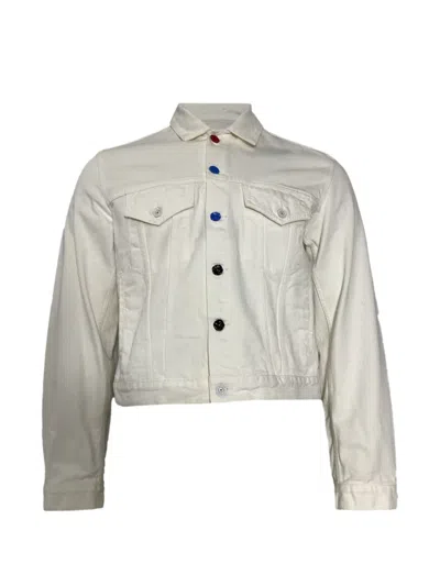 Pre-owned Off-white White Denim Jacket