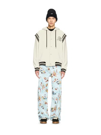 OFF-WHITE WHITE FLEECE 00 VARSITY