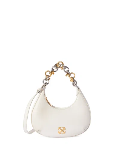 Off-white White Hemisphere Shoulder Bag