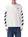 Off-white Arrow-print Long-sleeve T-shirt In White
