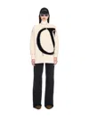 Off-white White Maxi Logo Crewneck In White