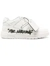 OFF-WHITE WHITE OUT OF OFFICE FOR WALKING LEATHER SNEAKERS