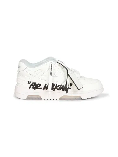 Off-white White Out Of Office "for Walking" Sneakers