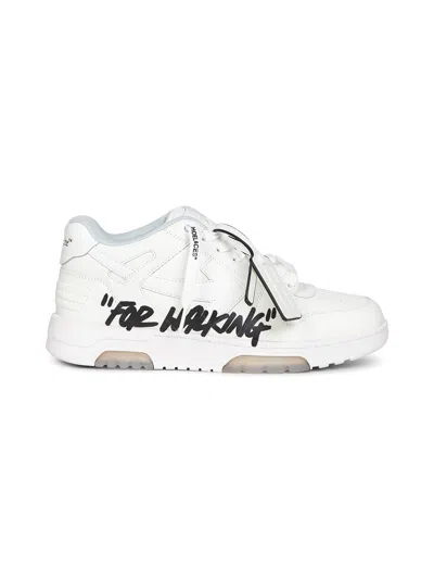 Off-white White Out Of Office "for Walking" Sneakers