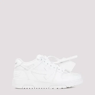 Off-white White Out Of Office Leather Sneakers