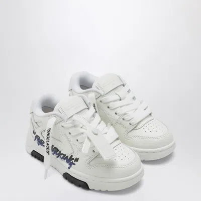 Off-white White Out Of Office Sneakers With For Walking Print