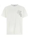 Off-white Slim Fit Arrow Design T-shirt In White
