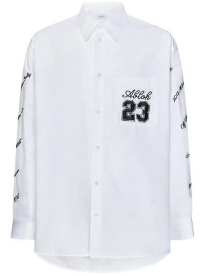 Off-white White Oversized Shirt