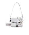 Off-white White Printed Shoulder Bag In White