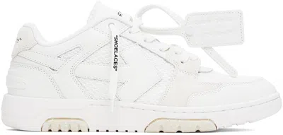 Off-white Out Of Office Calf Leather Sneakers In White